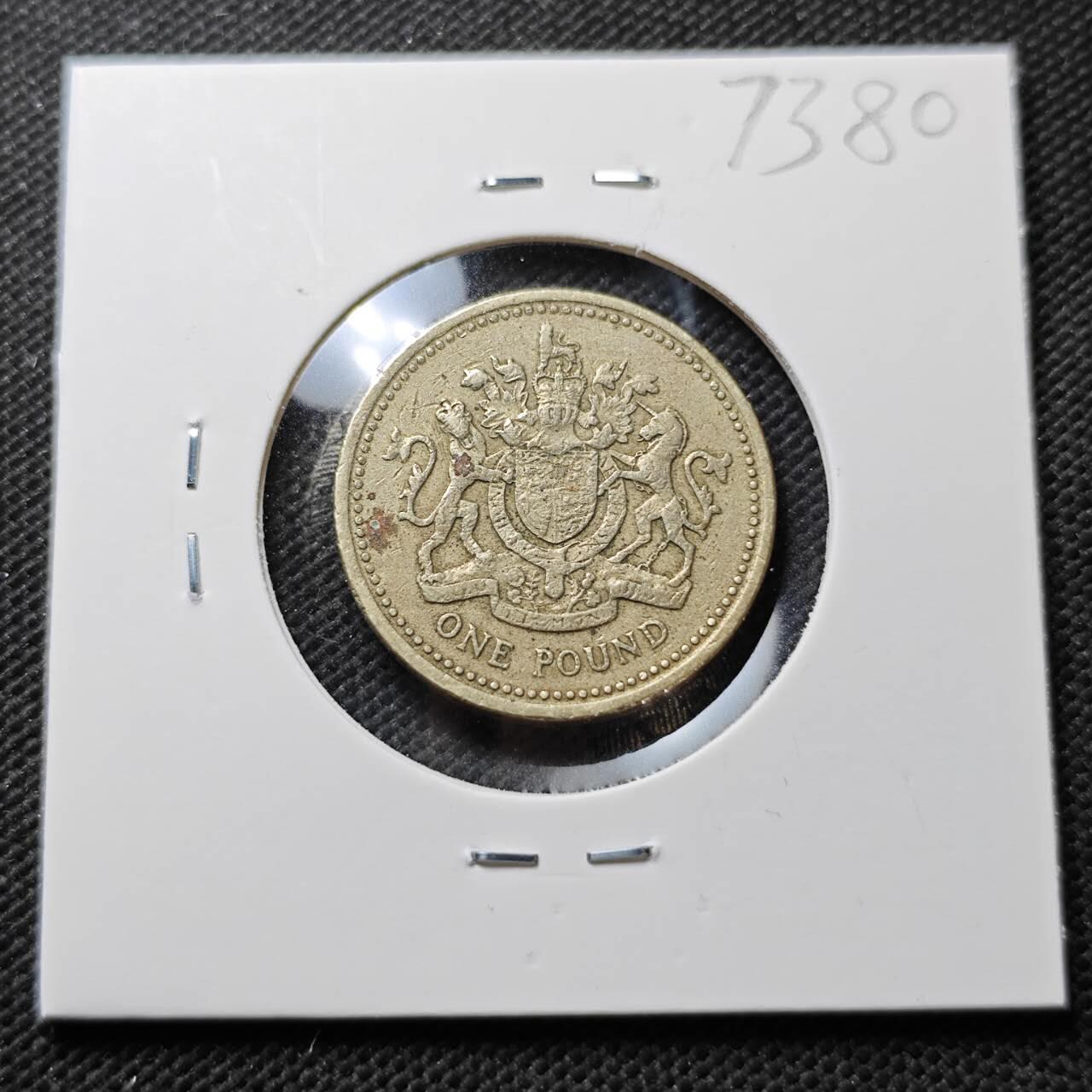 KK钱币收藏小铺  第373场  2月预留时间 周末发货  英国1镑