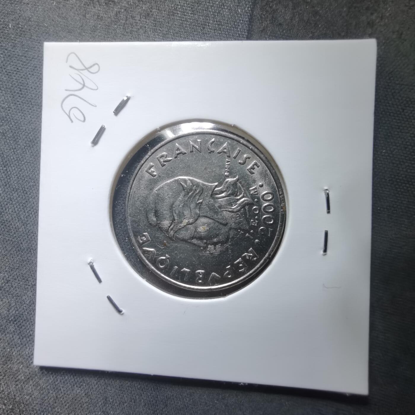 沼泽如烟--第907场 法属波利尼西亚2000年10法郎