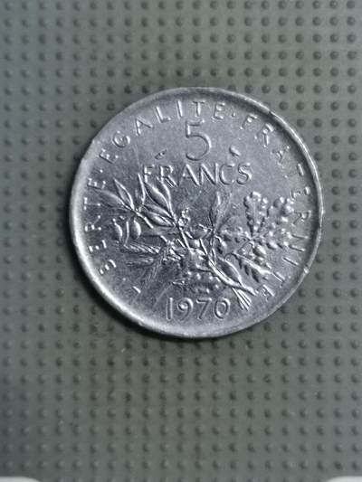 2025年第121场各国散币拍卖（总第121场） - 法国1970年5法郎