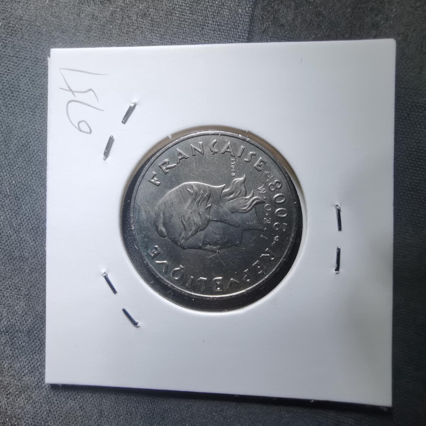 沼泽如烟--第907场 法属波利尼西亚2008年10法郎