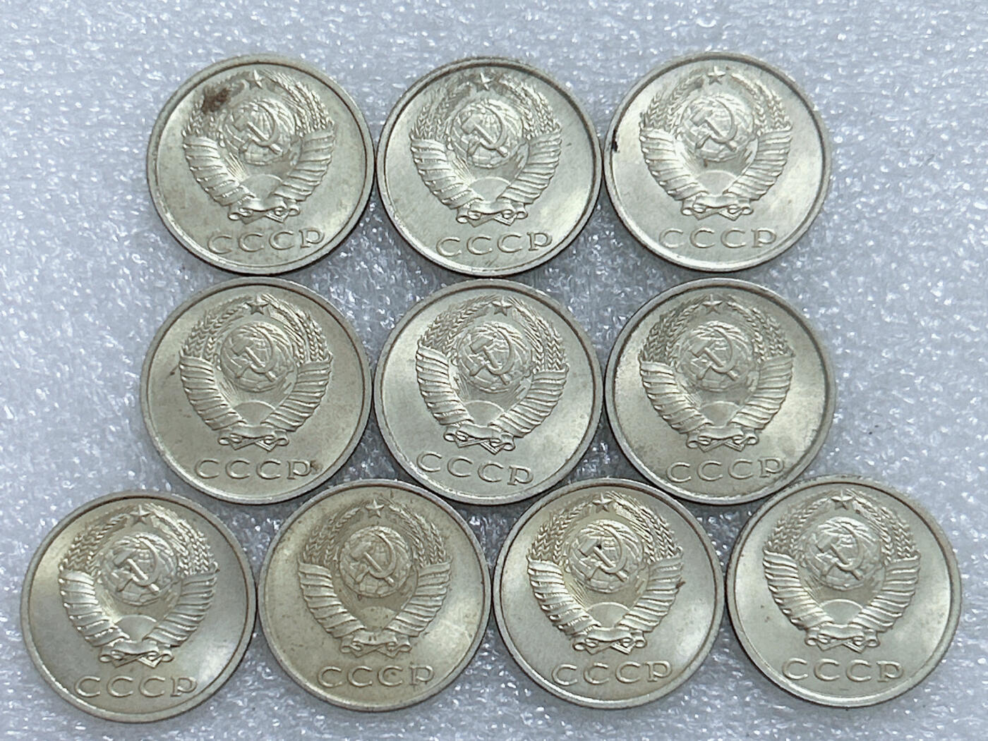 第一海外回流一元起拍收藏 散集专场  第269期 埃及20戈比硬币 10枚 原光品