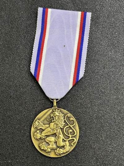 西秦中古拍卖第六十六期 - 捷克共和国 铜级武装力量服务奖章