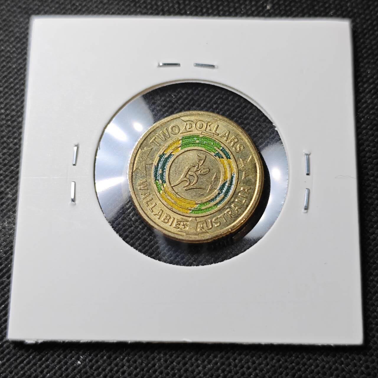KK钱币收藏小铺  第373场  2月预留时间 周末发货  澳大利亚2元彩色纪念币