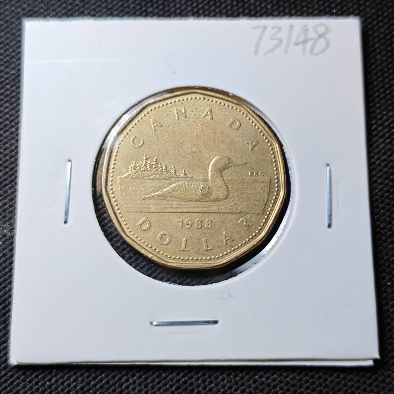 KK钱币收藏小铺  第373场  2月预留时间 周末发货  加拿大1元