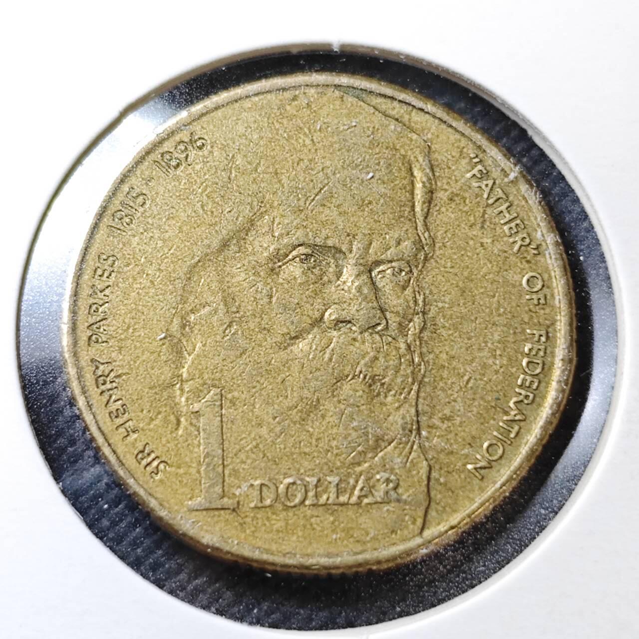 KK钱币收藏小铺  第373场  2月预留时间 周末发货  澳大利亚1元纪念币