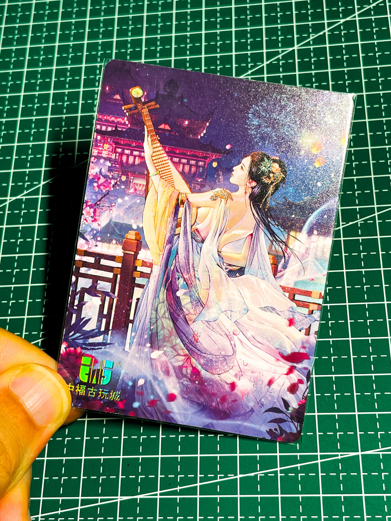 显眼宝36期 11月14日晚22:00截拍 佣金1起 可寄存～ 燎原卡牌 焱卡文化  中福卡展 李师师 普卡烫金一张 63*88