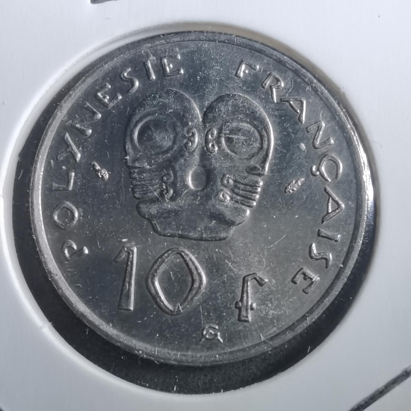 沼泽如烟--第907场 法属波利尼西亚1984年10法郎