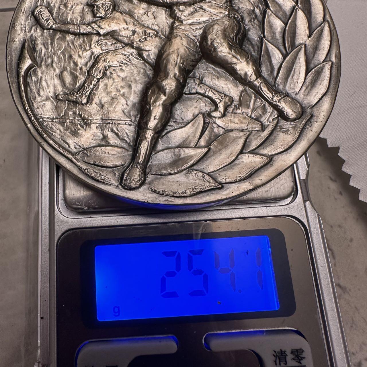 蒂克钱币-第48场日本章牌专场 日本 棒球大会 纪念章 74mm 254g