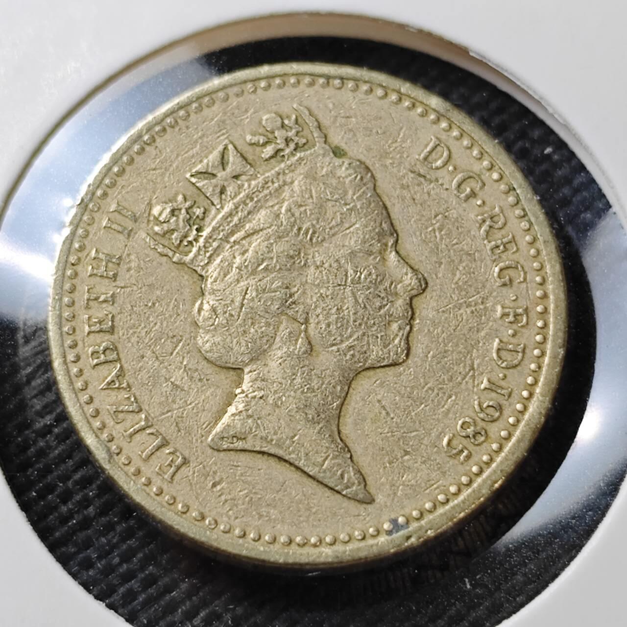 KK钱币收藏小铺  第373场  2月预留时间 周末发货  英国1镑