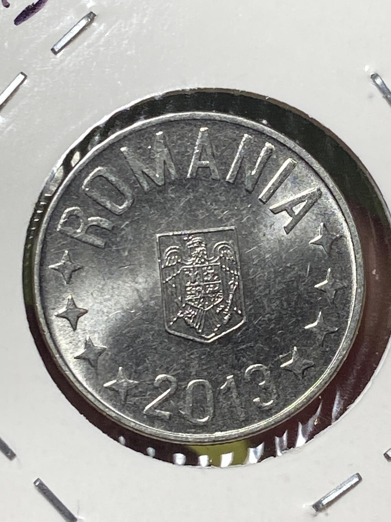 2025年第一百三十场(总第一百五十六场）外国好品纸夹散币场(免佣金) 罗马尼亚🇷🇴2013年10巴尼