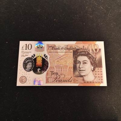 【全场包邮】纯粹捡漏拍479场（免费代拍第16场） - 【塑料钞】英国英格兰银行伊丽莎白二世10镑塑料钞