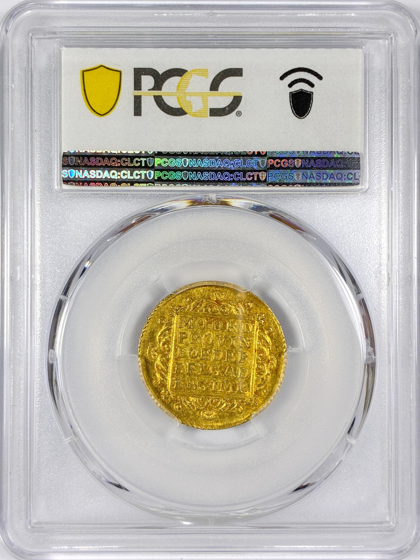 【雨安】【世界币章116期-评级币专场】2025-11-22 周六 19:30 保真【直播拍卖】 [金币] Netherlands 荷兰 共和国 乌特勒支 1杜卡特 1778年  PCGS-MS62