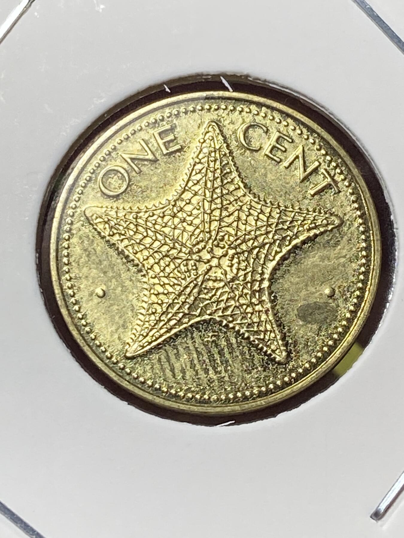 2025年第一百三十场(总第一百五十六场）外国好品纸夹散币场(免佣金) 好品–巴哈马🇧🇸1974年1分(第四套首发年)