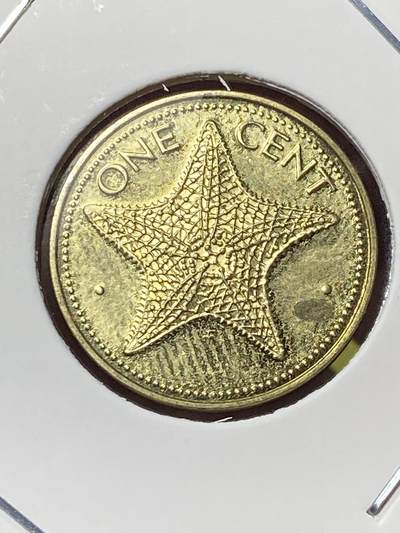 2025年第一百三十场(总第一百五十六场）外国好品纸夹散币场(免佣金) - 好品–巴哈马🇧🇸1974年1分(第四套首发年)