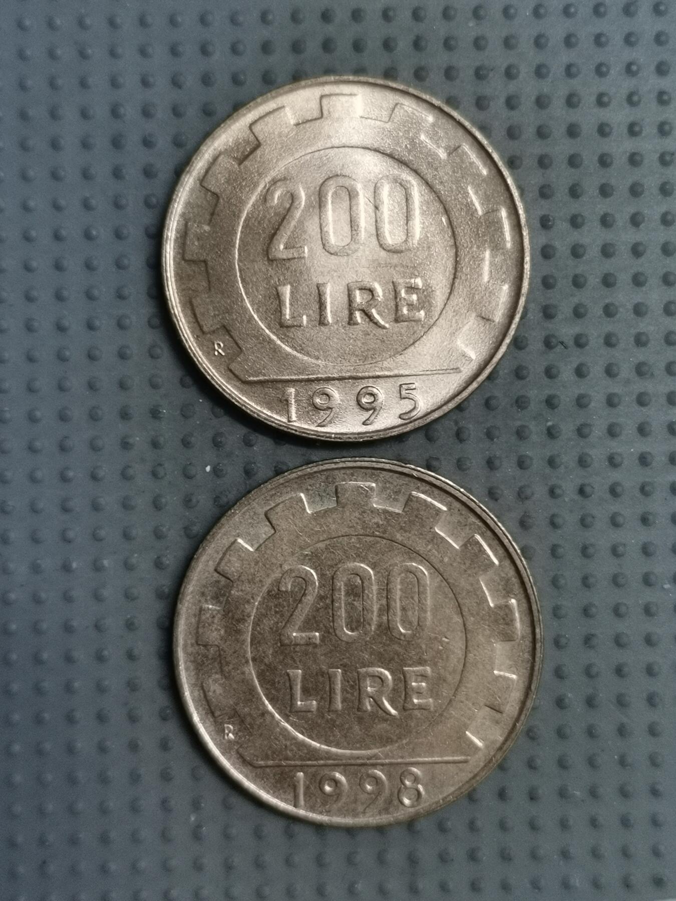 2025年第121场各国散币拍卖（总第121场） 意大利200里拉2枚