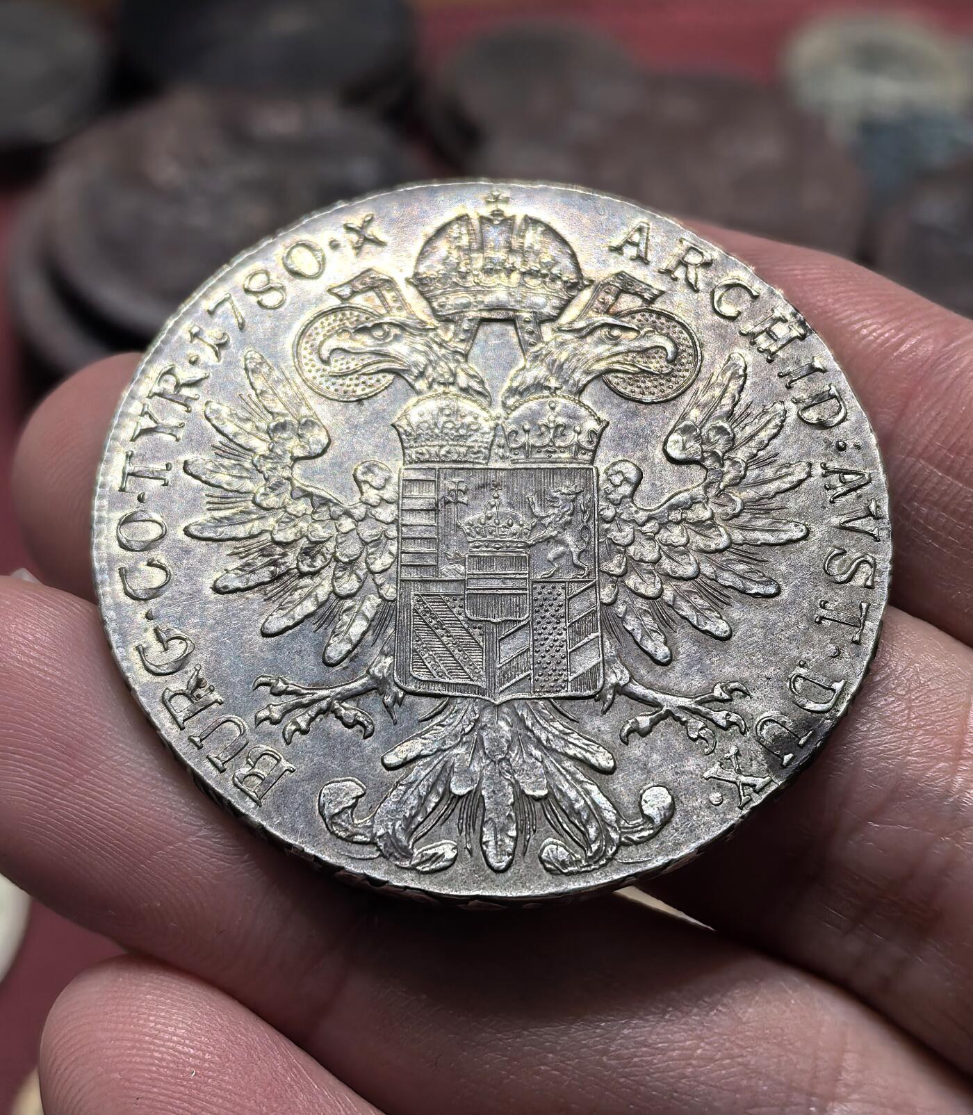 南宋泉阁俄币 外币 国币 专场第十九期 【送拍无额外佣金】 后铸大奶妈银币 品相还可以 28g 833银