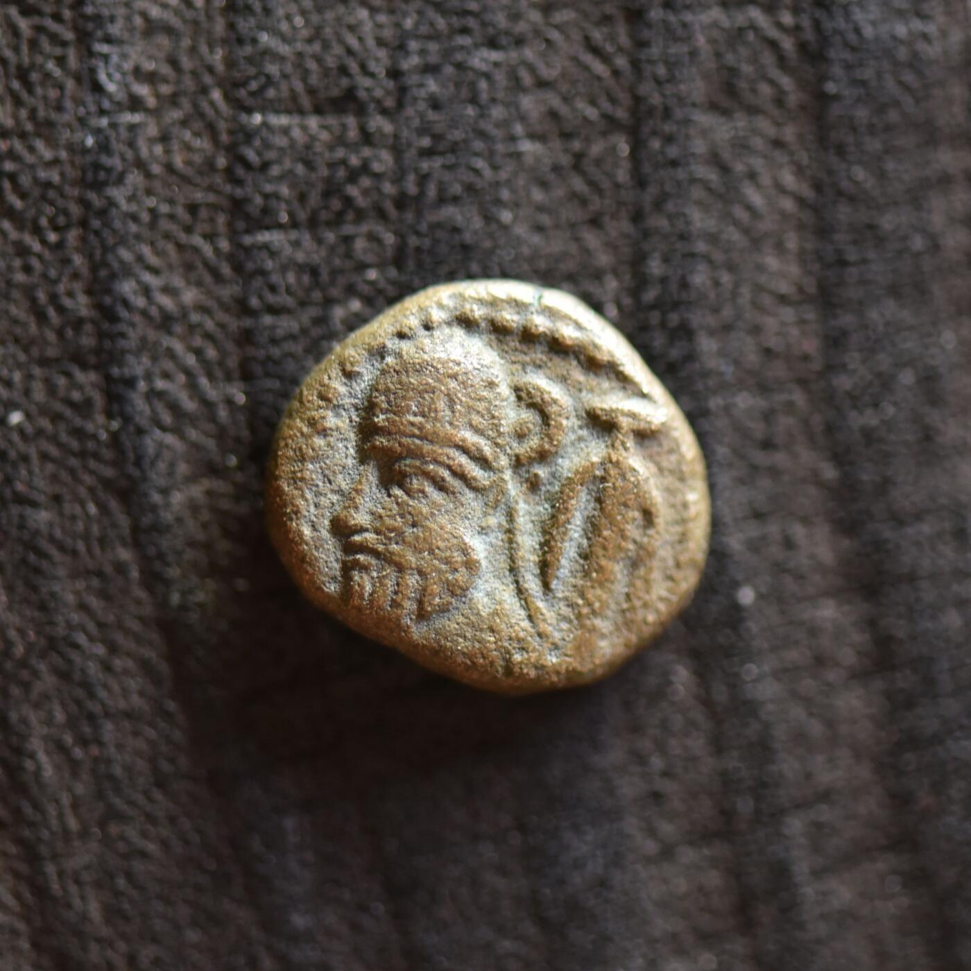 【良泉】第41期【自动场】11月27日晚19.30点开拍！86组，西方古代钱币专场 公元1-2世纪【埃兰】弗拉特斯，铜币，2.93克