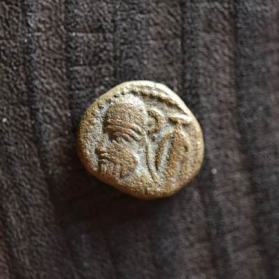 【良泉】第41期【自动场】11月27日晚19.30点开拍！86组，西方古代钱币专场 - 公元1-2世纪【埃兰】弗拉特斯，铜币，2.93克