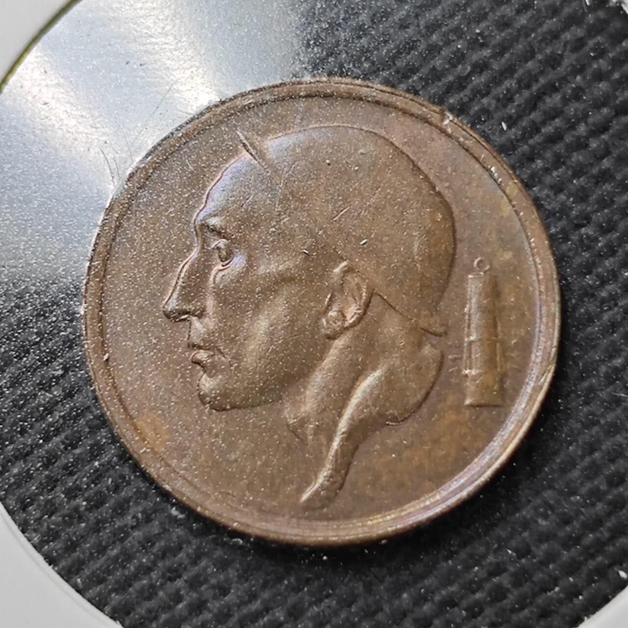 KK钱币收藏小铺  第373场  2月预留时间 周末发货  1960比利时20分铜币 