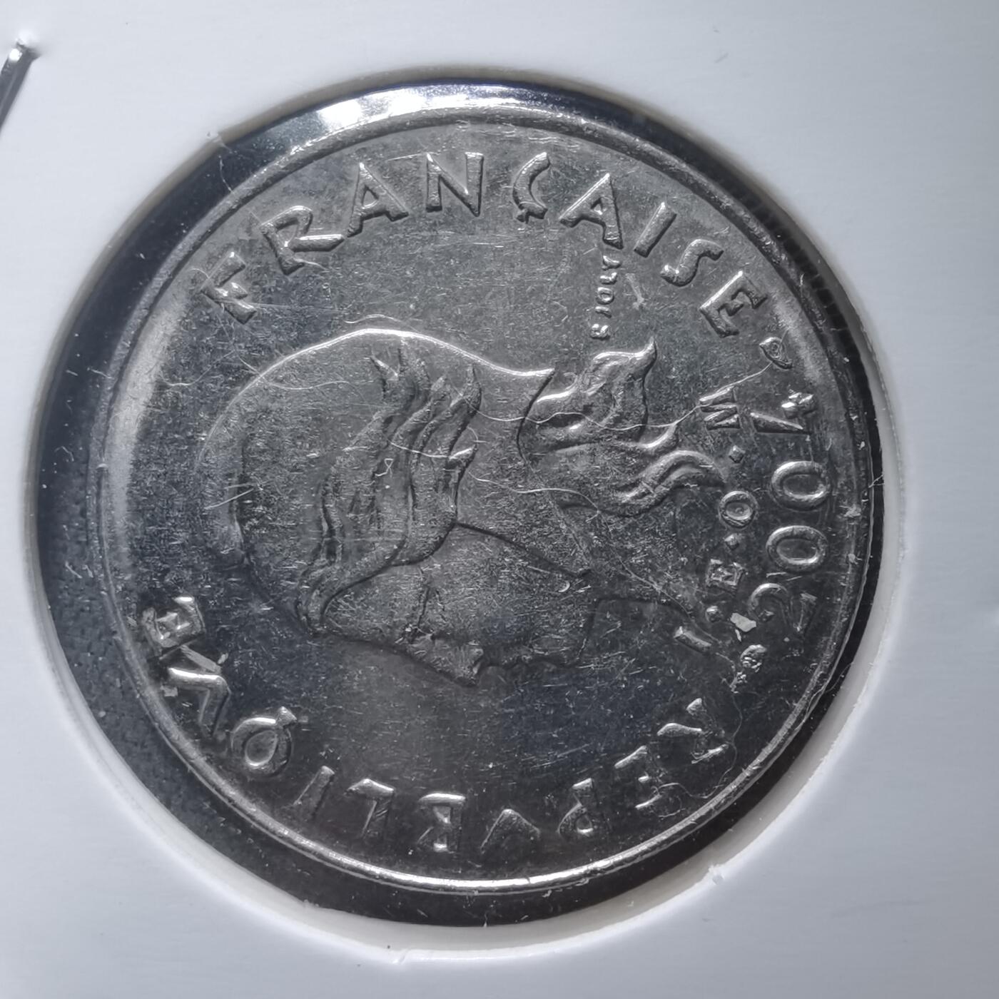 沼泽如烟--第907场 法属波利尼西亚2004年10法郎