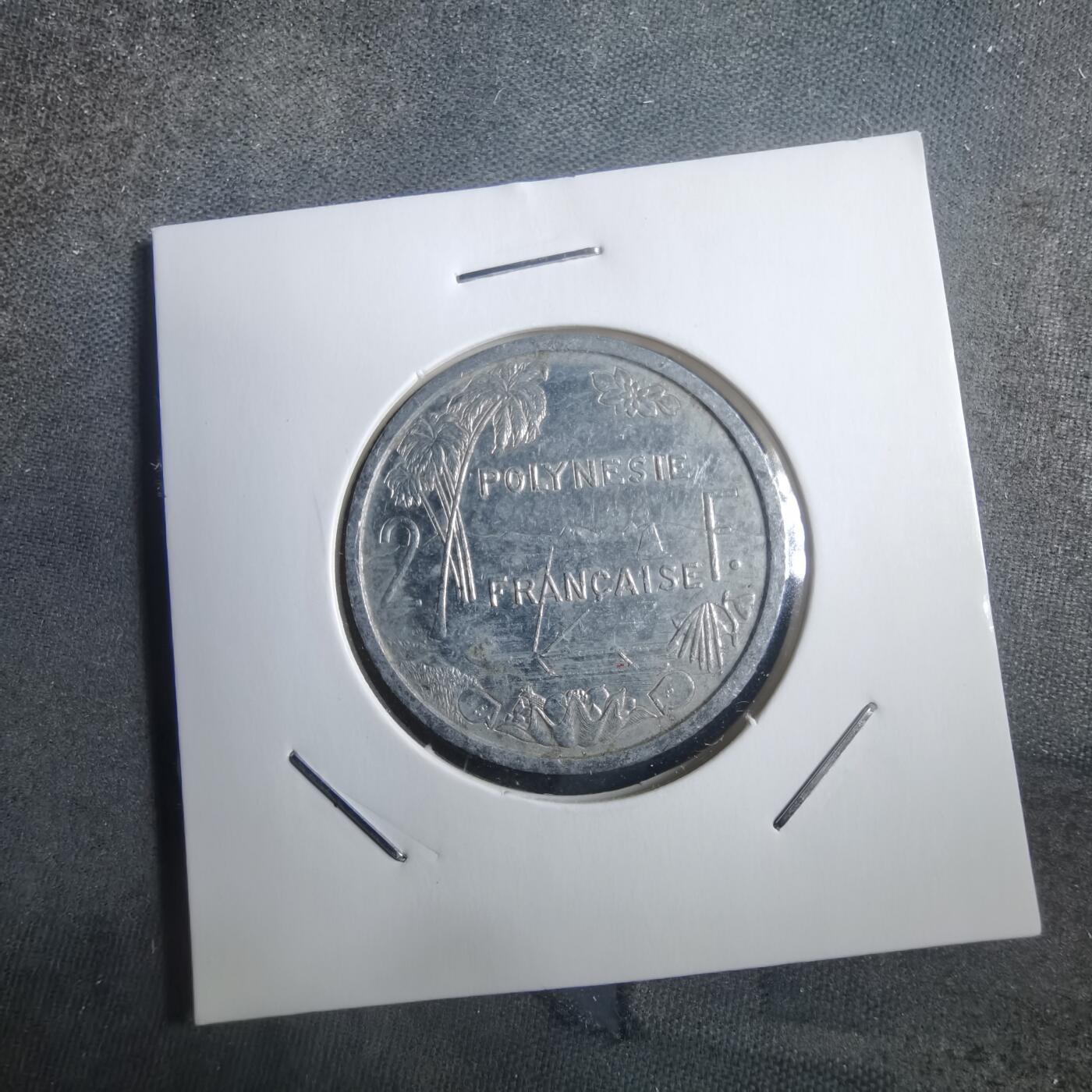 沼泽如烟--第907场 法属波利尼西亚2009年2法郎