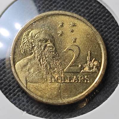 KK钱币收藏小铺  第373场  2月预留时间 周末发货 -  澳大利亚2元 好品