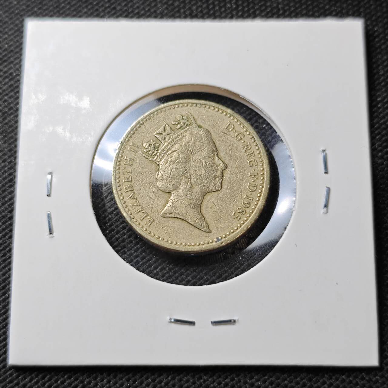 KK钱币收藏小铺  第373场  2月预留时间 周末发货  英国1镑