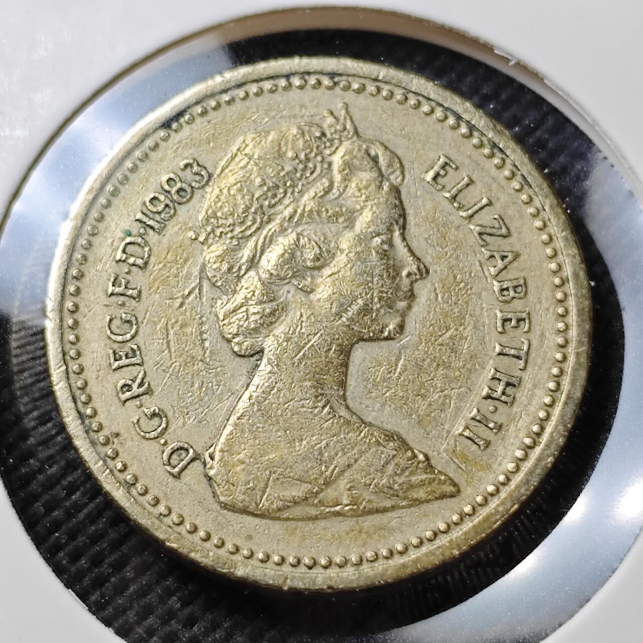 KK钱币收藏小铺  第373场  2月预留时间 周末发货  英国1镑