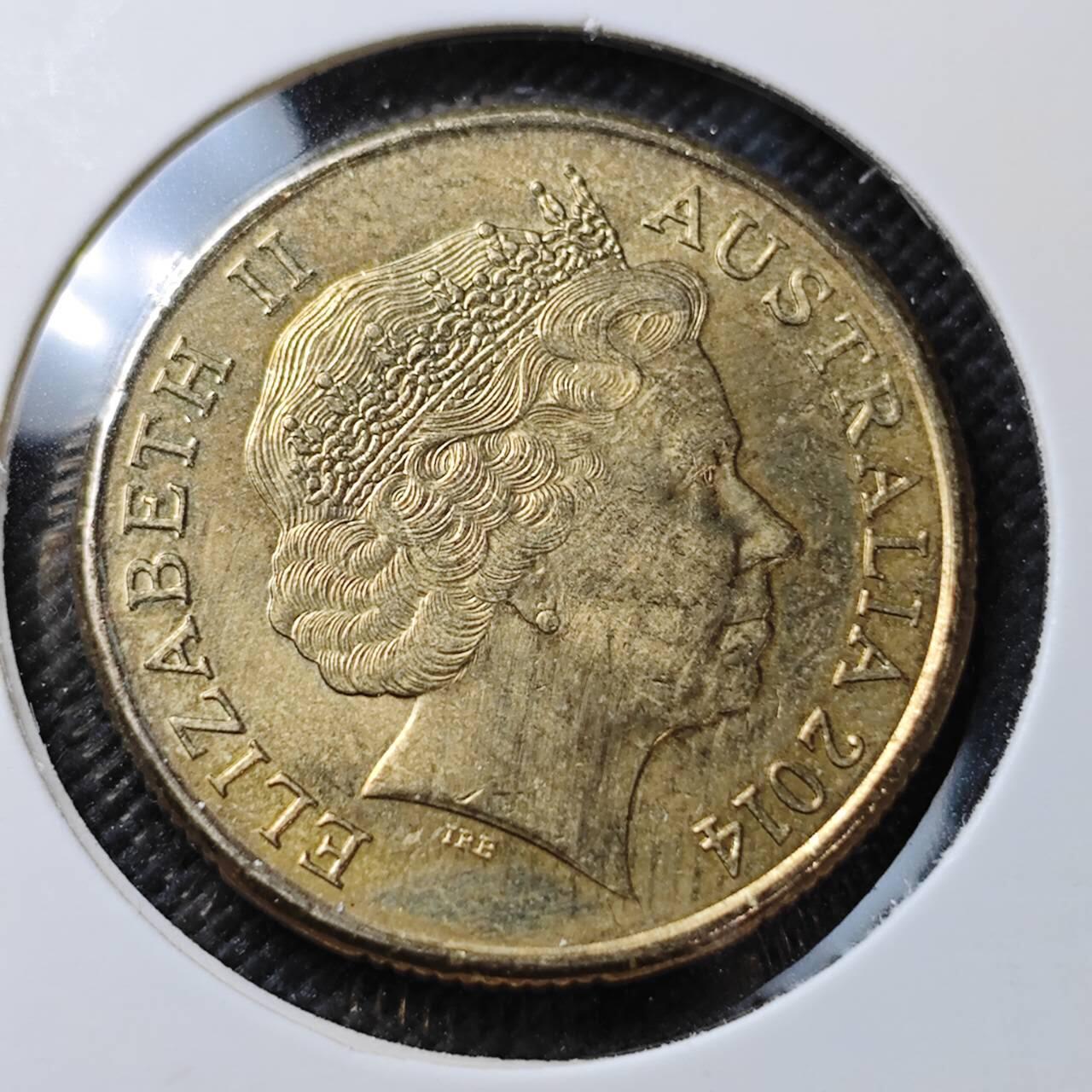 KK钱币收藏小铺  第373场  2月预留时间 周末发货  2018澳大利亚1元纪念币