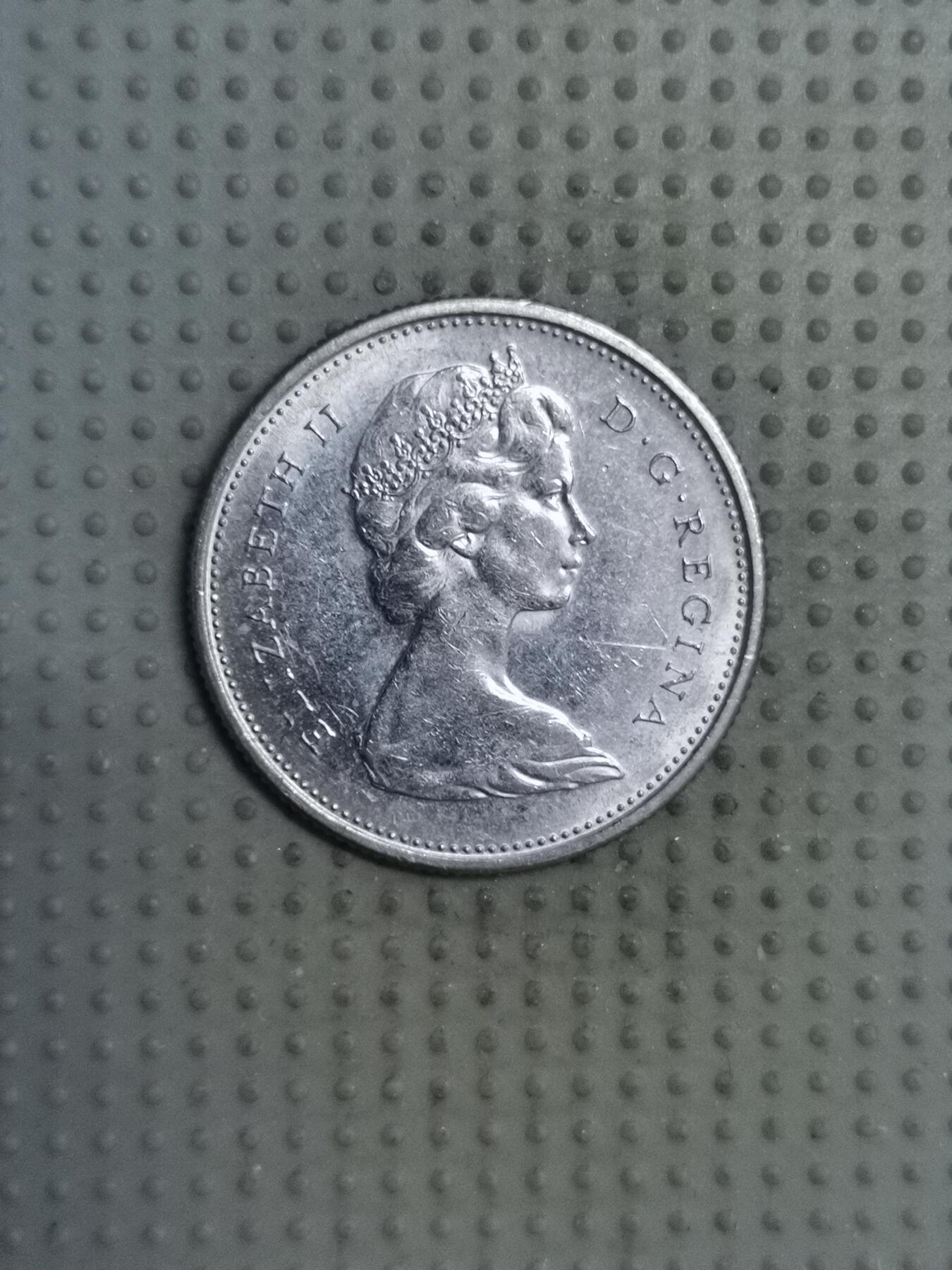 2025年第121场各国散币拍卖（总第121场） 加拿大1977年25分