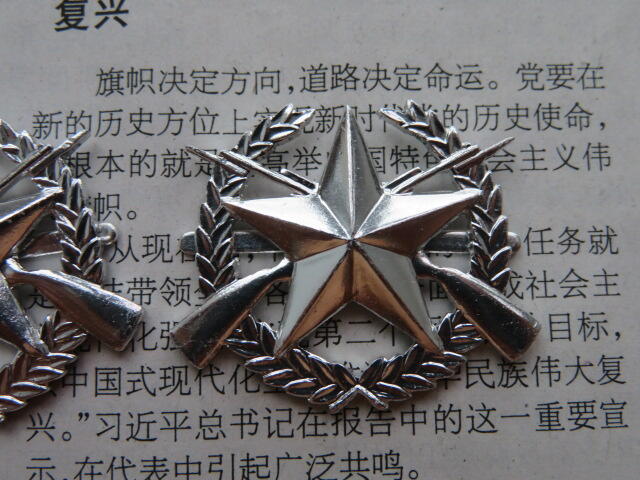 22--99高级士官肩章符号一付