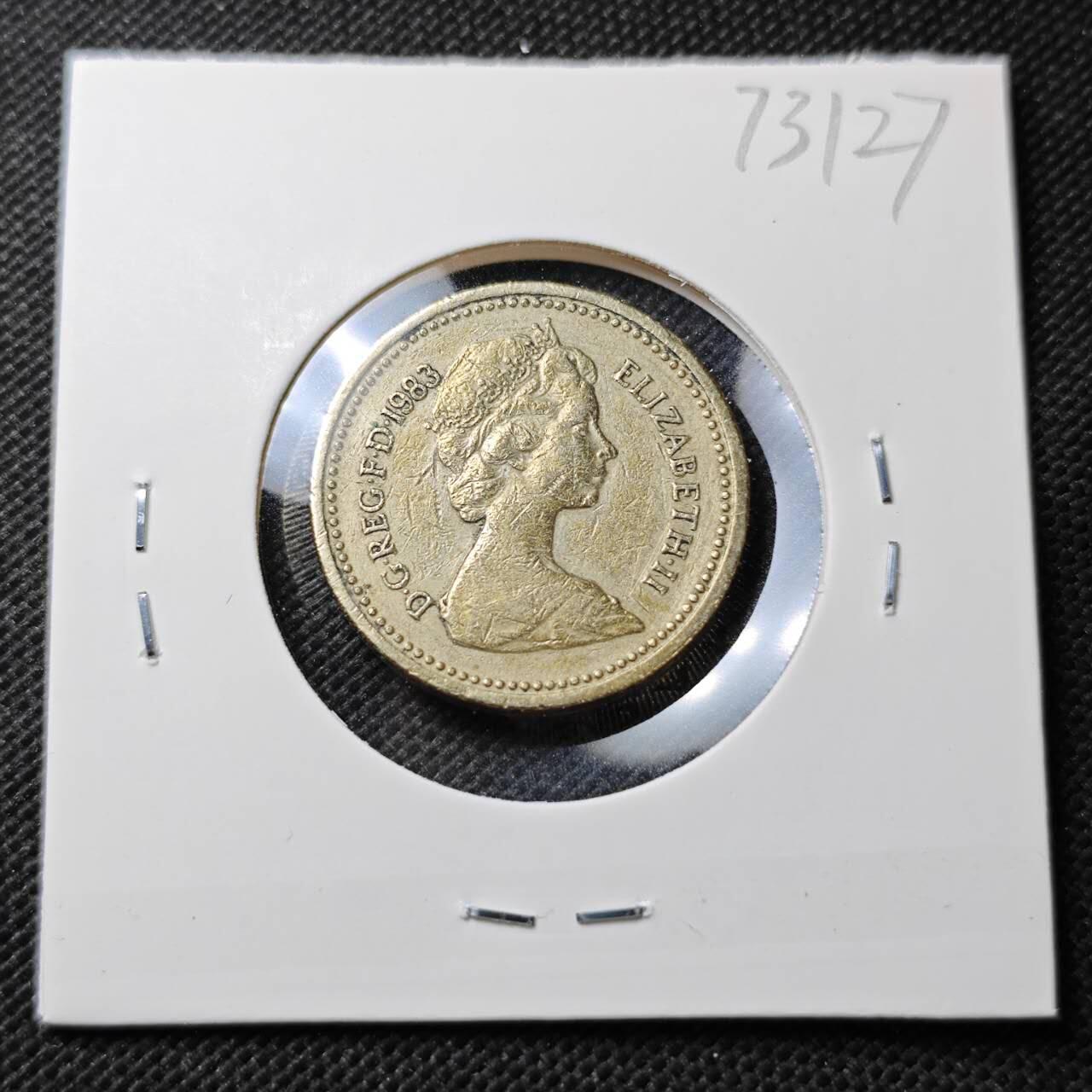 KK钱币收藏小铺  第373场  2月预留时间 周末发货  英国1镑