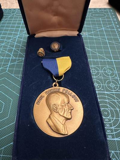 蒂克钱币-第48场日本章牌专场 - 日本 扶轮社 徽章  原盒