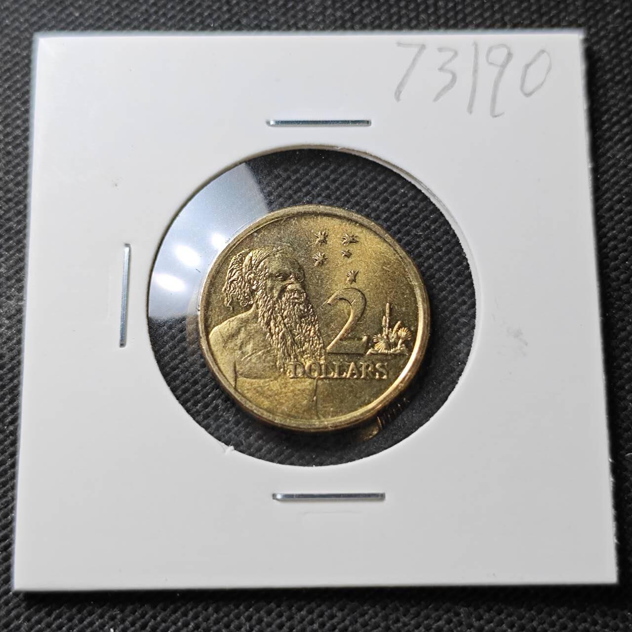 KK钱币收藏小铺  第373场  2月预留时间 周末发货  澳大利亚2元 好品