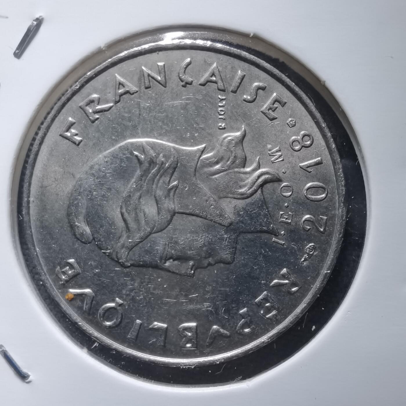 沼泽如烟--第907场 法属波利尼西亚2018年10法郎