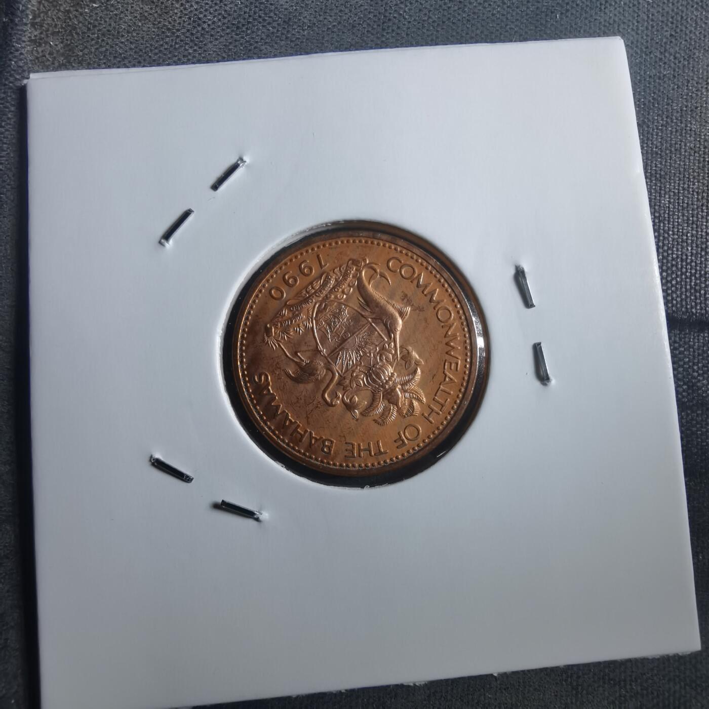 沼泽如烟--第907场 巴哈马1990年一分