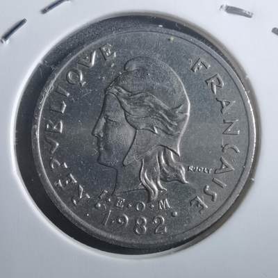 沼泽如烟--第907场 - 法属波利尼西亚1982年10法郎