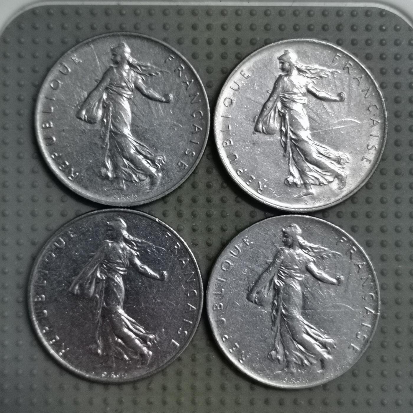 2025年第121场各国散币拍卖（总第121场） 法国1法郎4枚