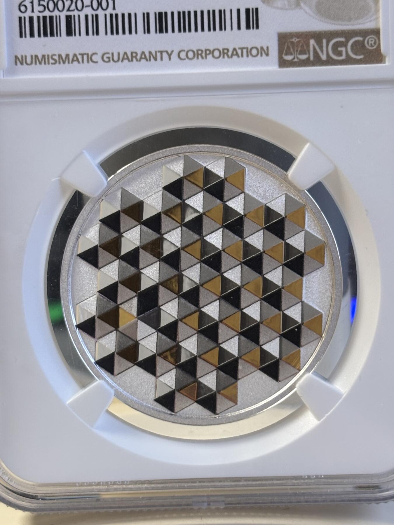 第182期拍卖 获奖拉脱维亚2020年个人自由精制彩银币NGC-PF70原盒证书，925银，22克，发行3500枚