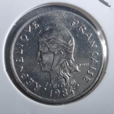 沼泽如烟--第907场 - 法属波利尼西亚1984年10法郎