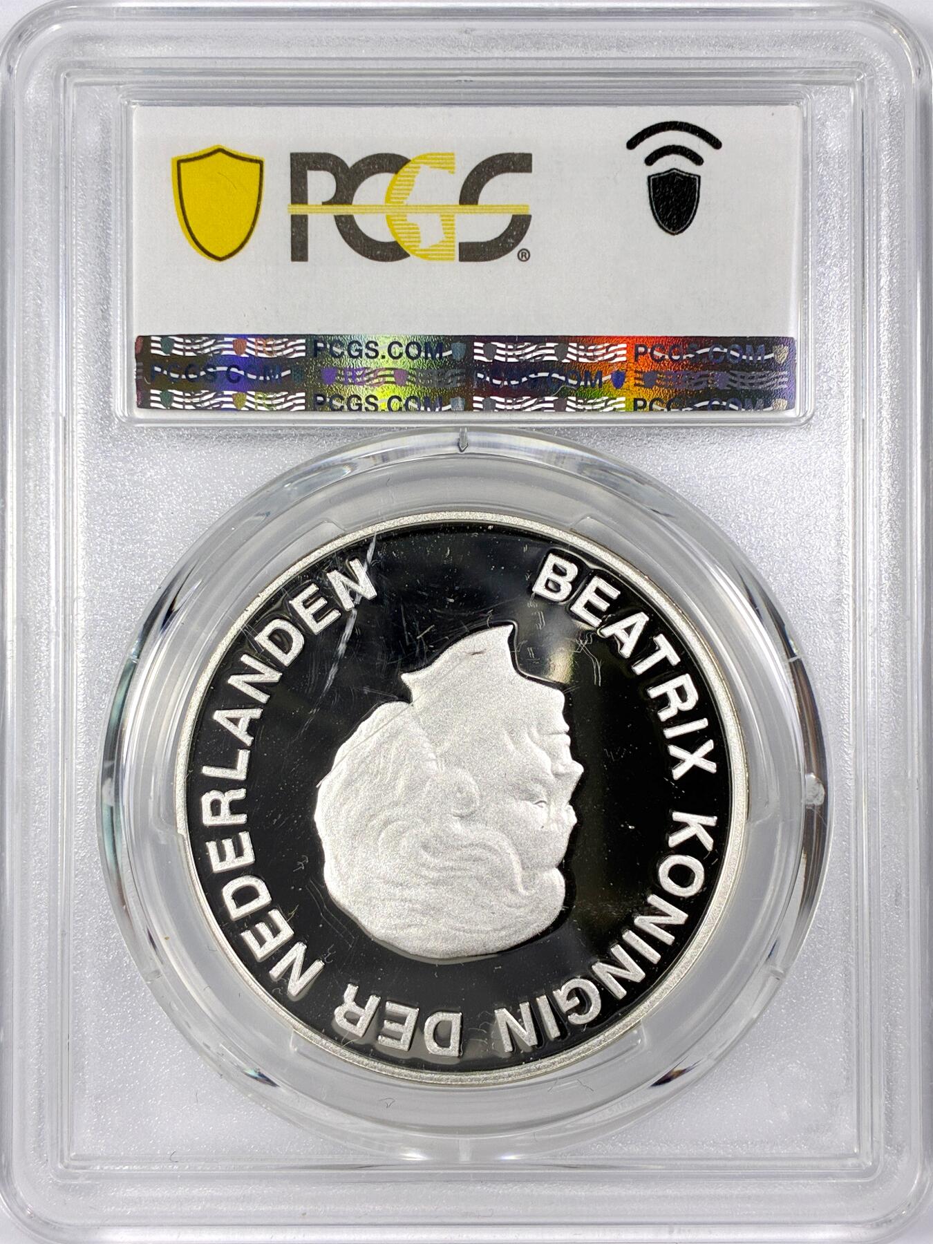 【雨安】【世界币章116期-评级币专场】2025-11-22 周六 19:30 保真【直播拍卖】 [评级现代] Aruba 阿鲁巴 10弗洛林 2001年 绿海龟 PCGS-PL69