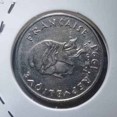 沼泽如烟--第907场 - 法属波利尼西亚1991年10法郎