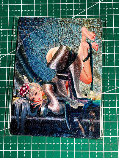 显眼宝36期 11月14日晚22:00截拍 佣金1起 可寄存～ - 燎原卡牌 焱卡文化  罐儿 幻西游   蜘蛛精 一套3张 粗闪工艺 63*88