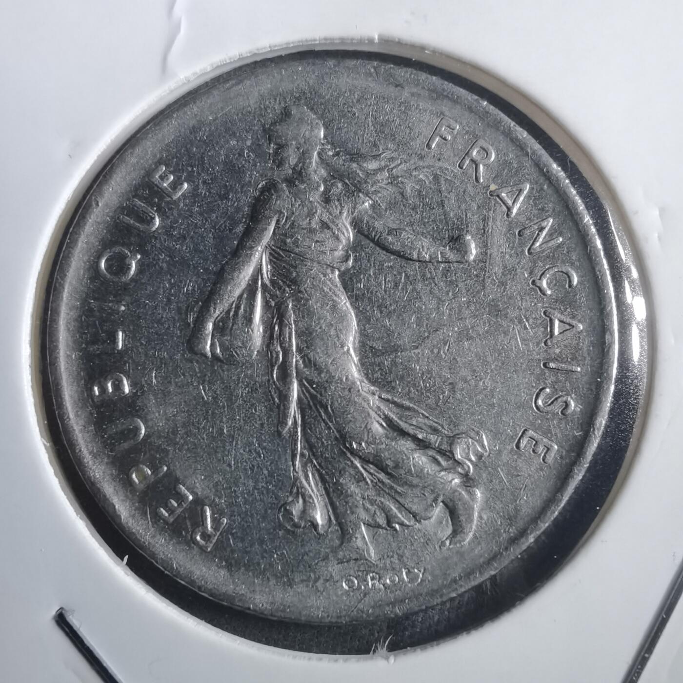 沼泽如烟--第907场 法国1971年五法郎