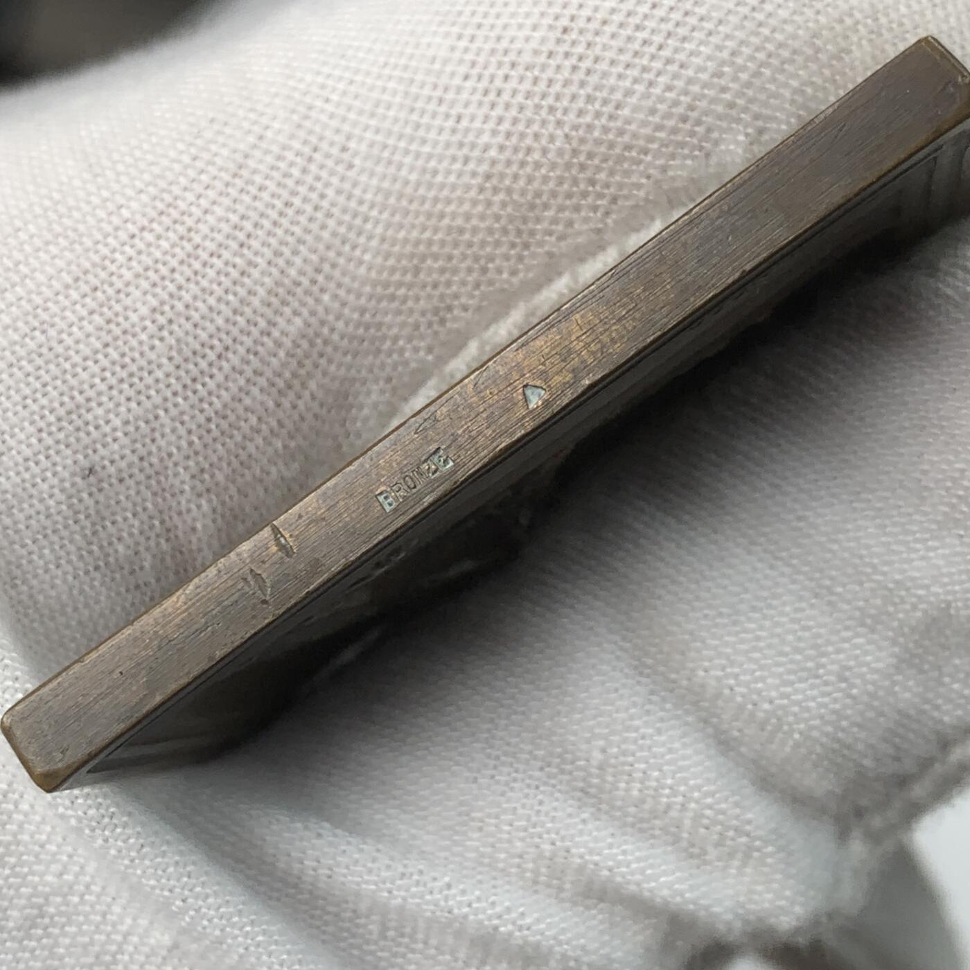 掌中浮雕-藏着的欧洲第042场 1911年法国喉科医生让•巴蒂斯特•加雷尔纪念铜章，69 X 42mm； Nicolas Maier法国优秀作品集#219号