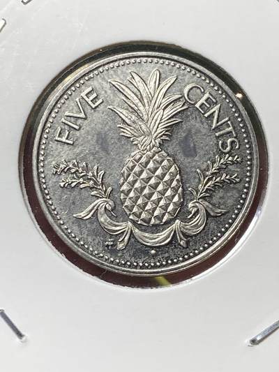 2025年第一百三十场(总第一百五十六场）外国好品纸夹散币场(免佣金) - 好品–巴哈马🇧🇸1974年5分(第四套首发年)