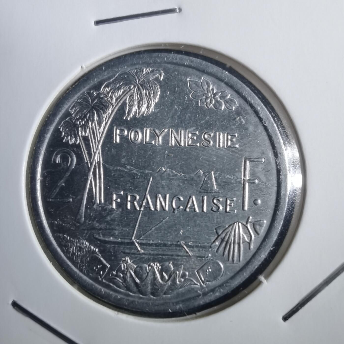 沼泽如烟--第907场 法属波利尼西亚1999年2法郎