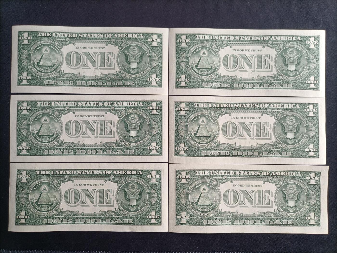 【游宝拍卖】乙巳蛇年89期 全场包邮 六六大顺特别场 美元🇺🇸 UNC/AU