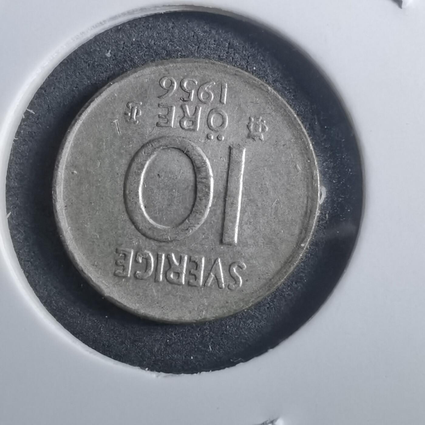 沼泽如烟--第907场 瑞典1956年10欧尔