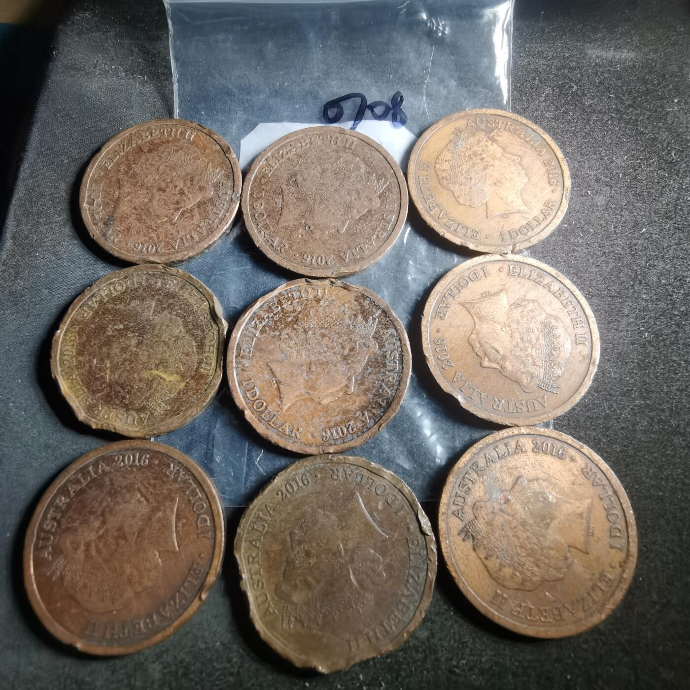 沼泽如烟--第907场 澳大利亚一元改刻 差品